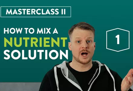 Come preparare una soluzione nutritiva?